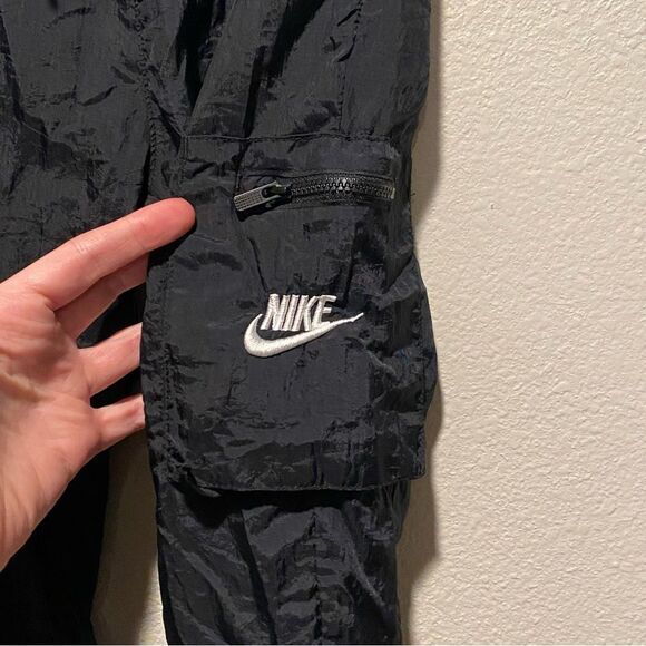Nike Kids Cargo Pants Size Small Little Kids 4/5 Black UNISEX - Picture 3 of 12